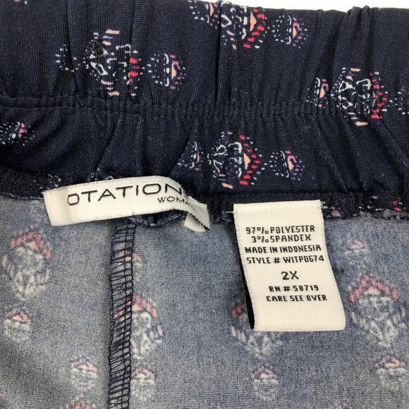 Notations Beach Pants 2X - Picture 6 of 7